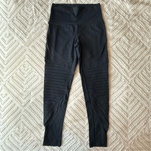 Aerie Black Moto Leggings | S